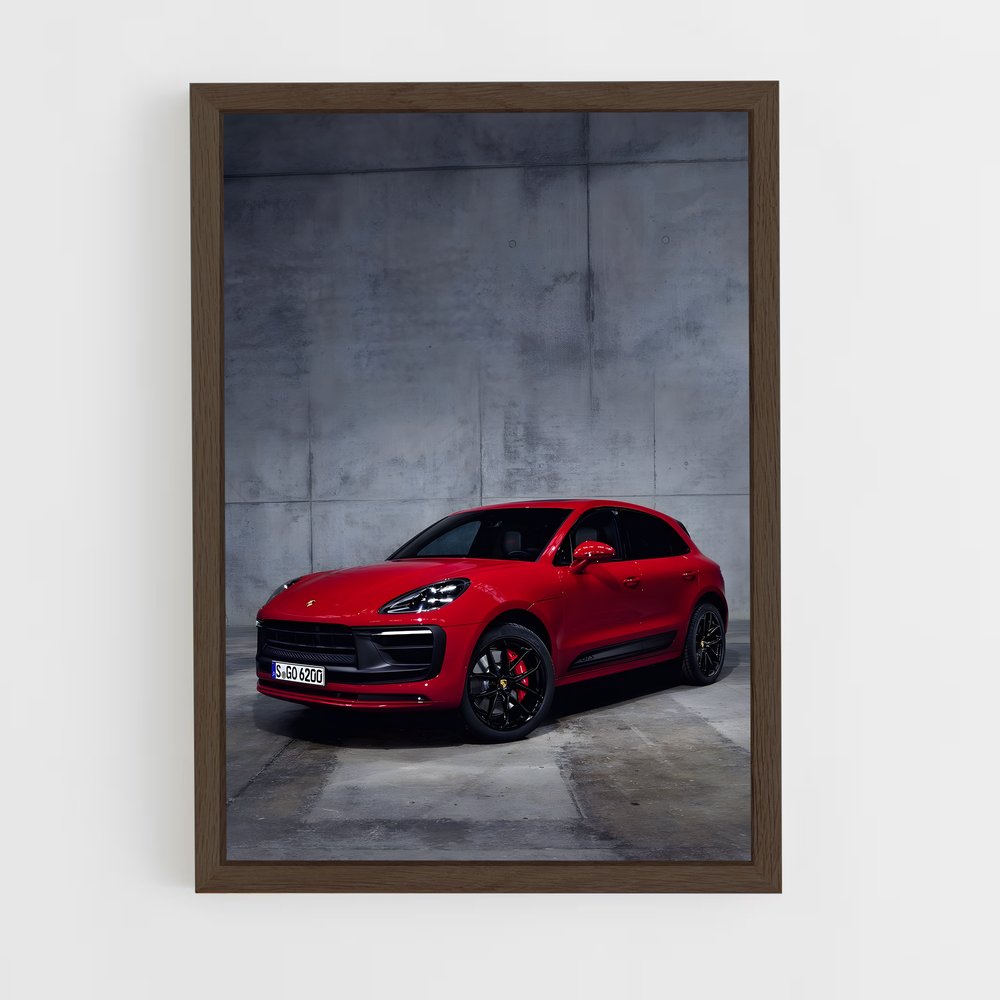 Poster Macan gts élégant – affiche Porsche (vue 5)